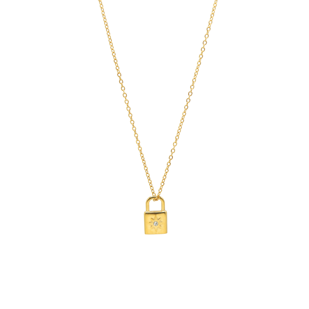 The Norma Celestial Lock Necklace