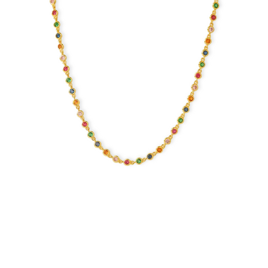 The Ren Bezel Stone Necklace
