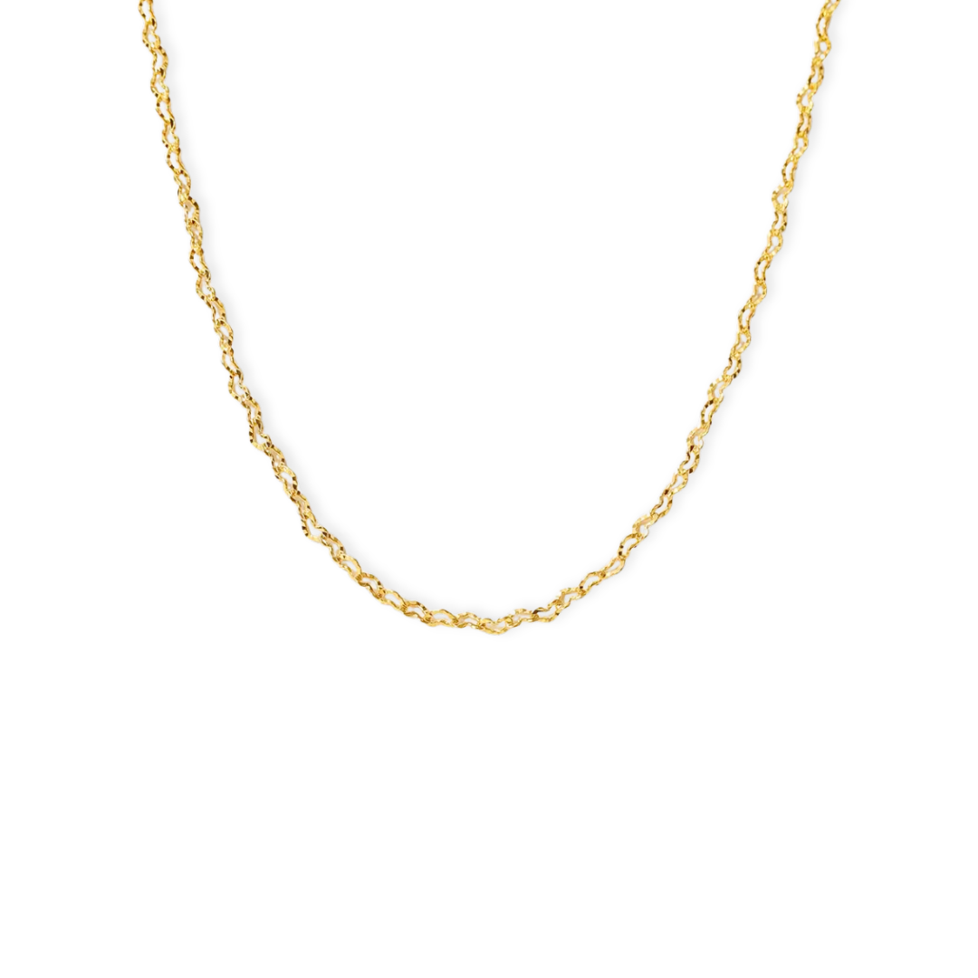 The Pippa Dainty Heart Chain