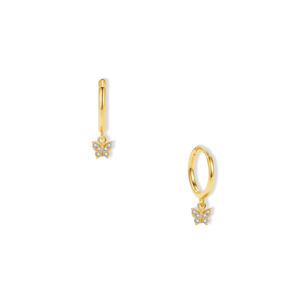 Wings Dainty Butterfly Earrings