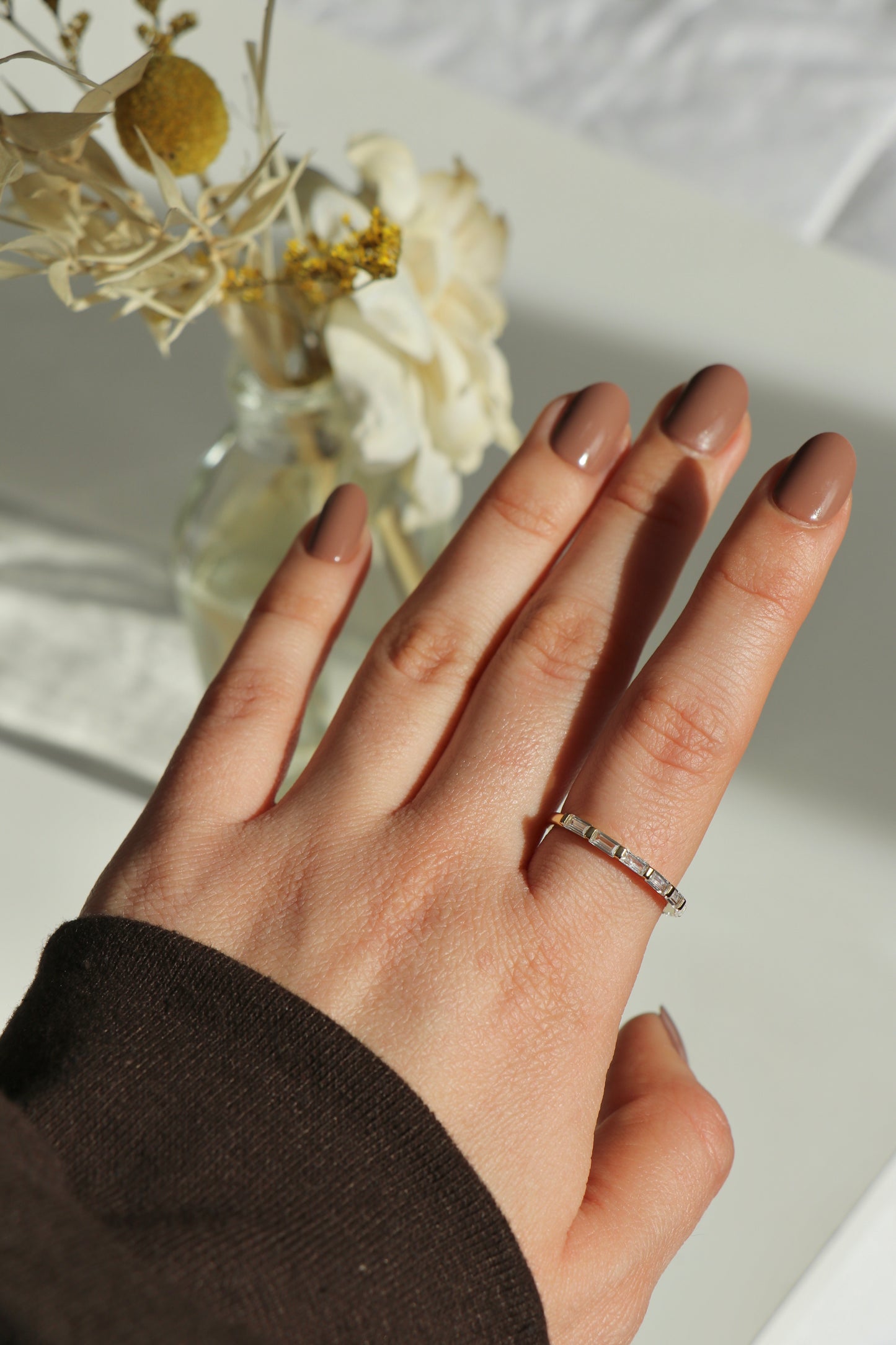 The Baguette Stacking Ring