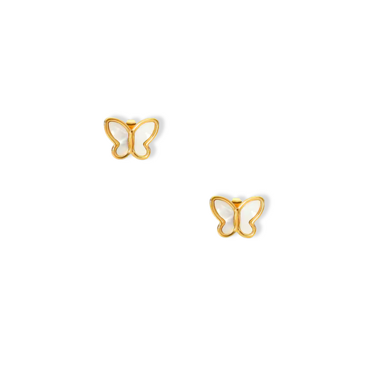 Wings Mother of Pearl Earrings