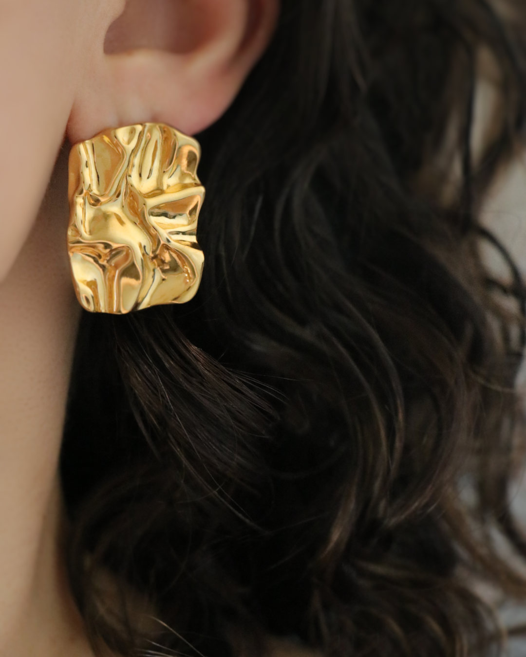 The Cassie Textured Earrings