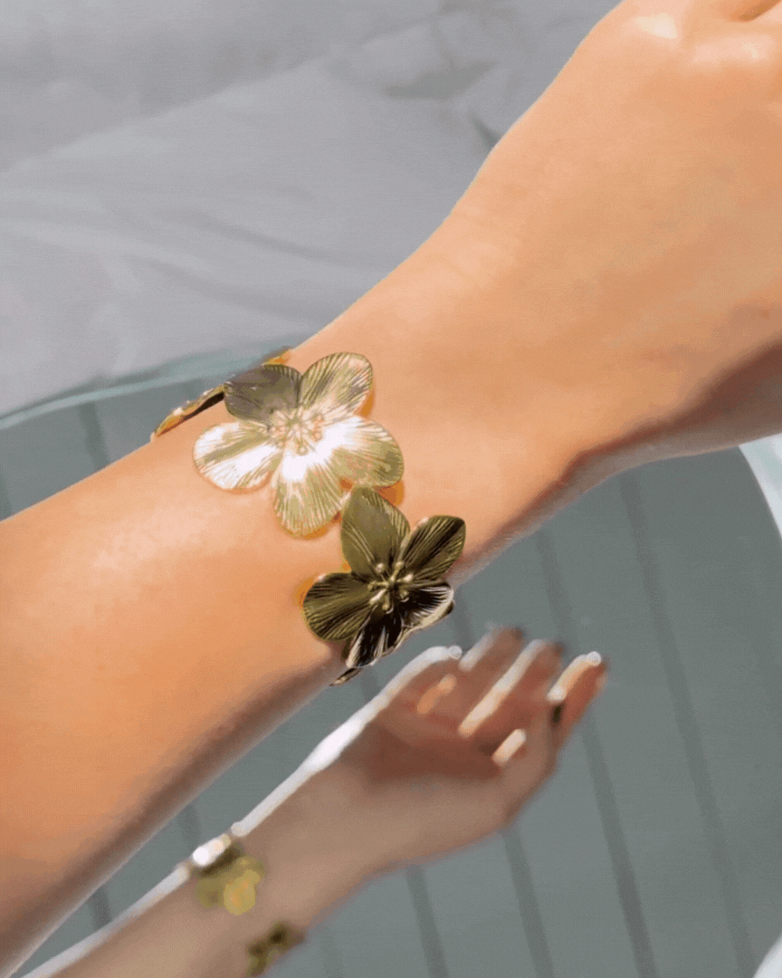 The Sivan Floral Cuff