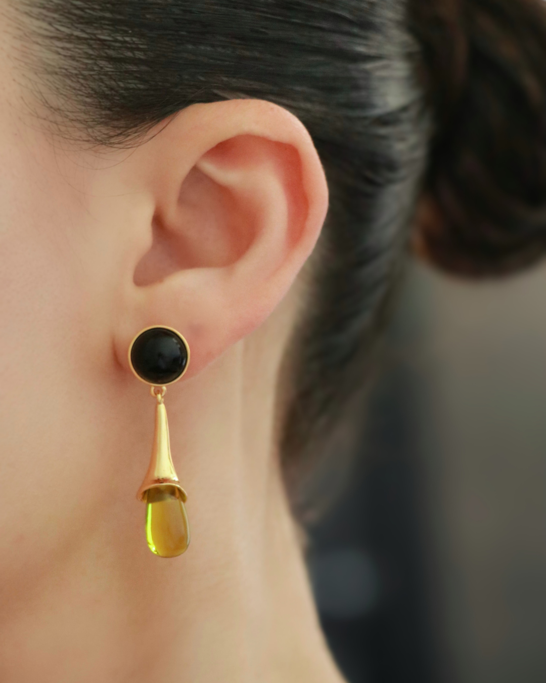 The Delphine Stone Earrings