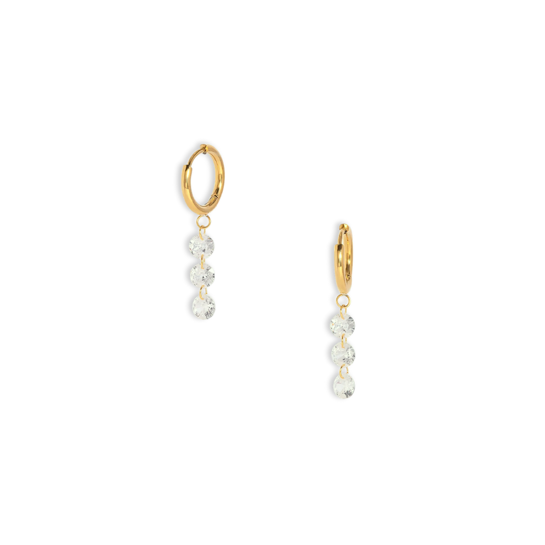 The Diana Stone Drop Earrings
