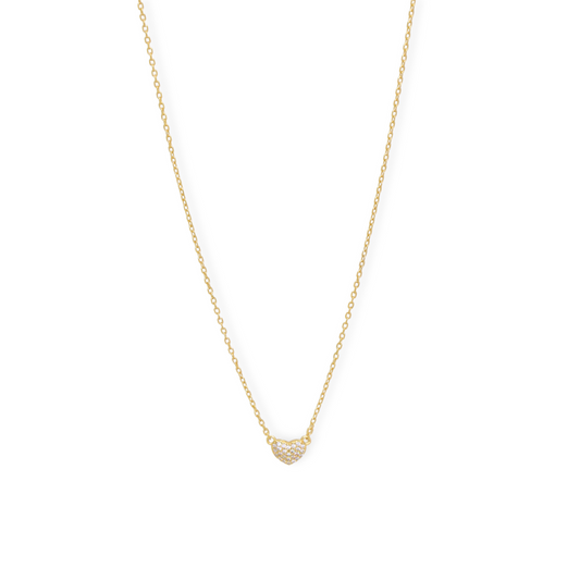 The Freya Dainty Heart Necklace