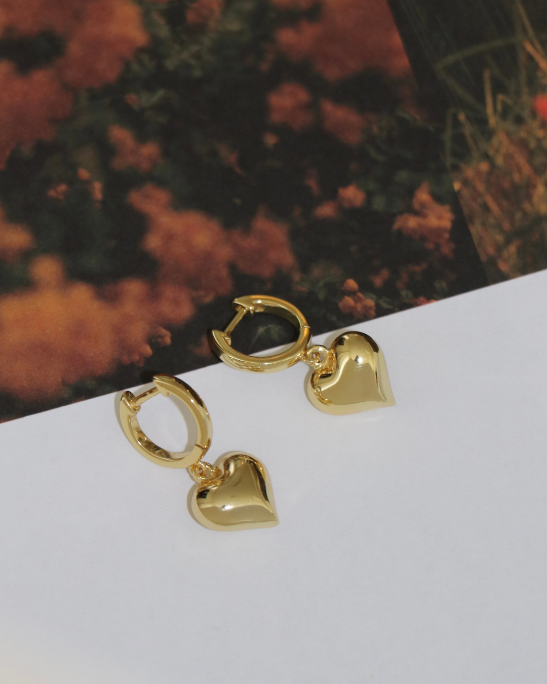 The Isabel Heart Drop Earrings