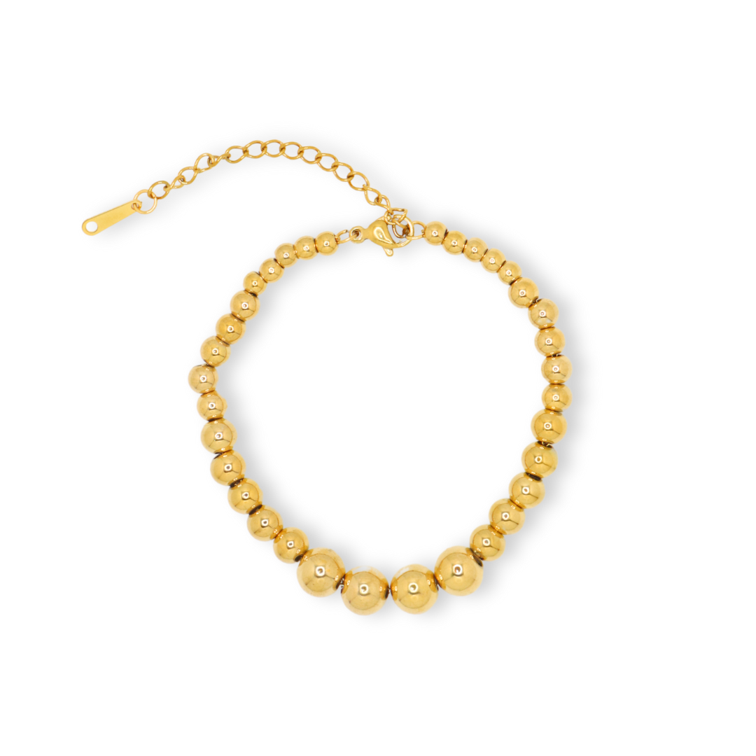 The Jordan Beaded Ball Bracelet