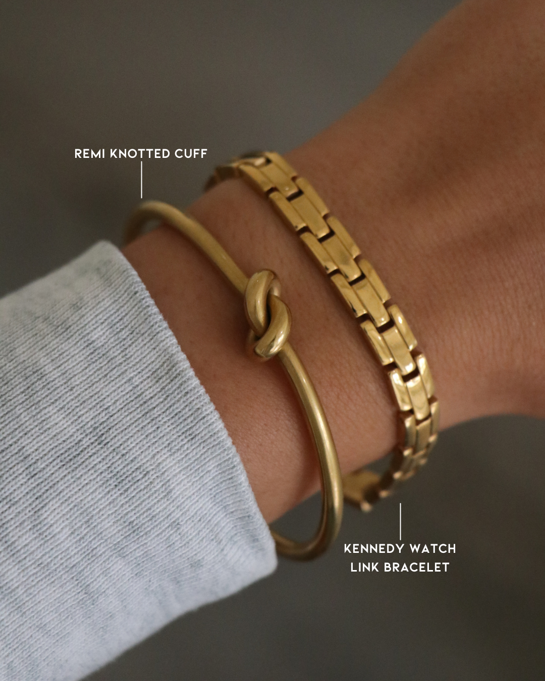 The Remi Knotted Cuff
