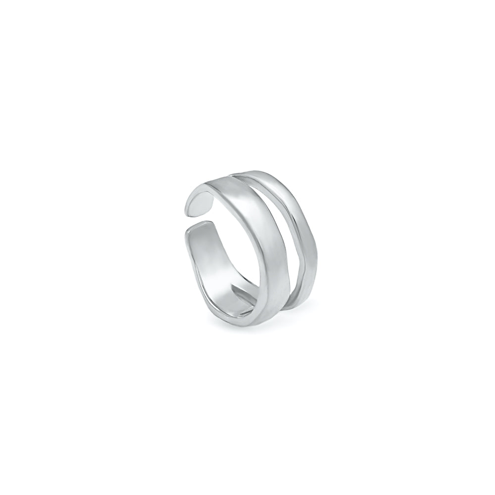The Hammered Double Ring