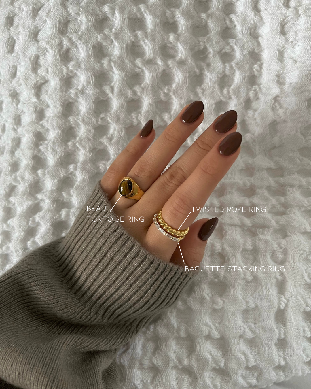 The Beau Tortoise Ring