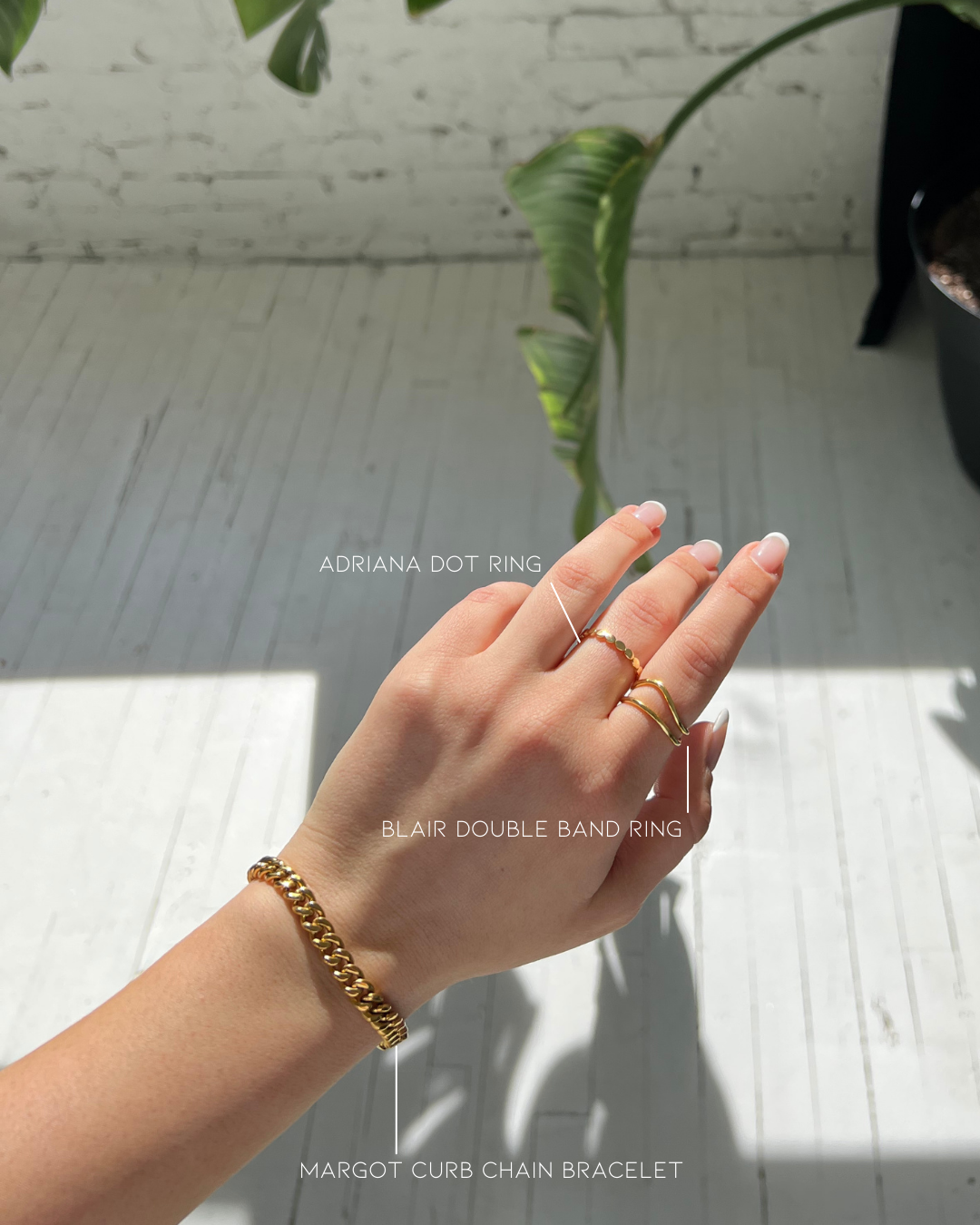 The Margot Curb Chain Bracelet