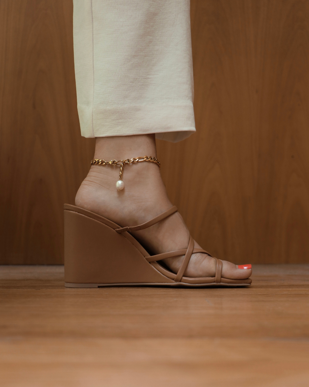 The Peyton Pearl Anklet