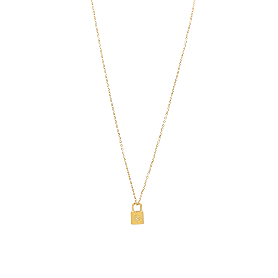 The Norma Celestial Lock Necklace