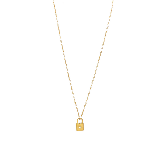 The Norma Celestial Lock Necklace