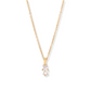 The Isla Baguette Pendant Necklace