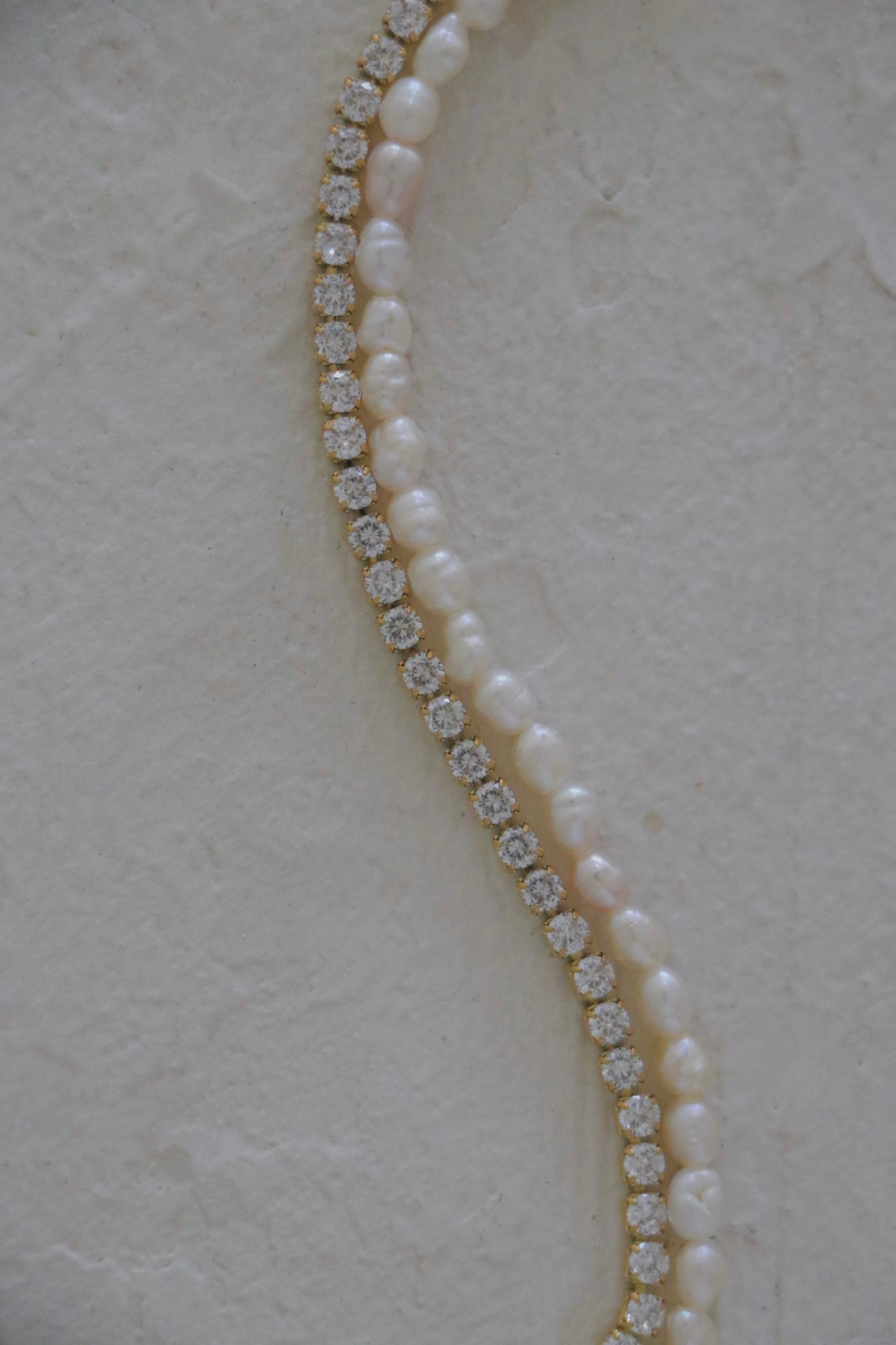 The Greta Layered Pearl Bracelet
