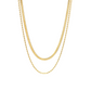 The Cynthia Double Chain Necklace