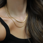 The Cynthia Double Chain Necklace