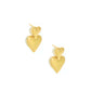 The Olivia Double Heart Earrings