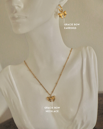 The Gracie Bow Earrings