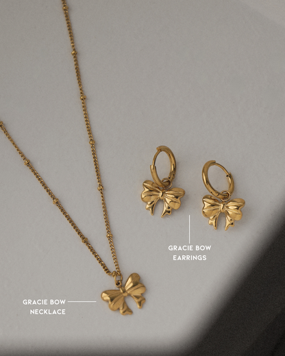 The Gracie Bow Earrings