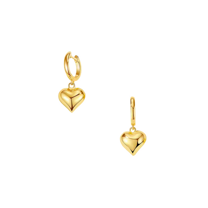 The Isabel Heart Drop Earrings