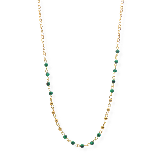 The Kelly Beaded Chain Necklace