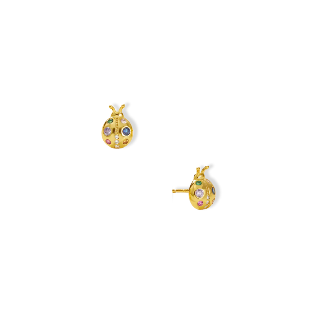 Lovebug Stone Studs