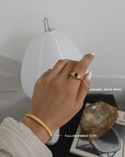 The Fallon Ribbed Cuff