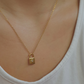 The Norma Celestial Lock Necklace