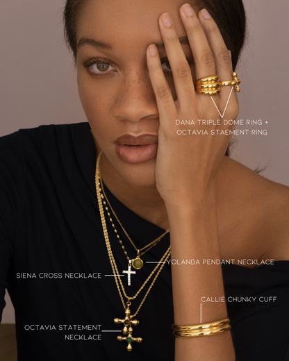 The Octavia Statement Necklace
