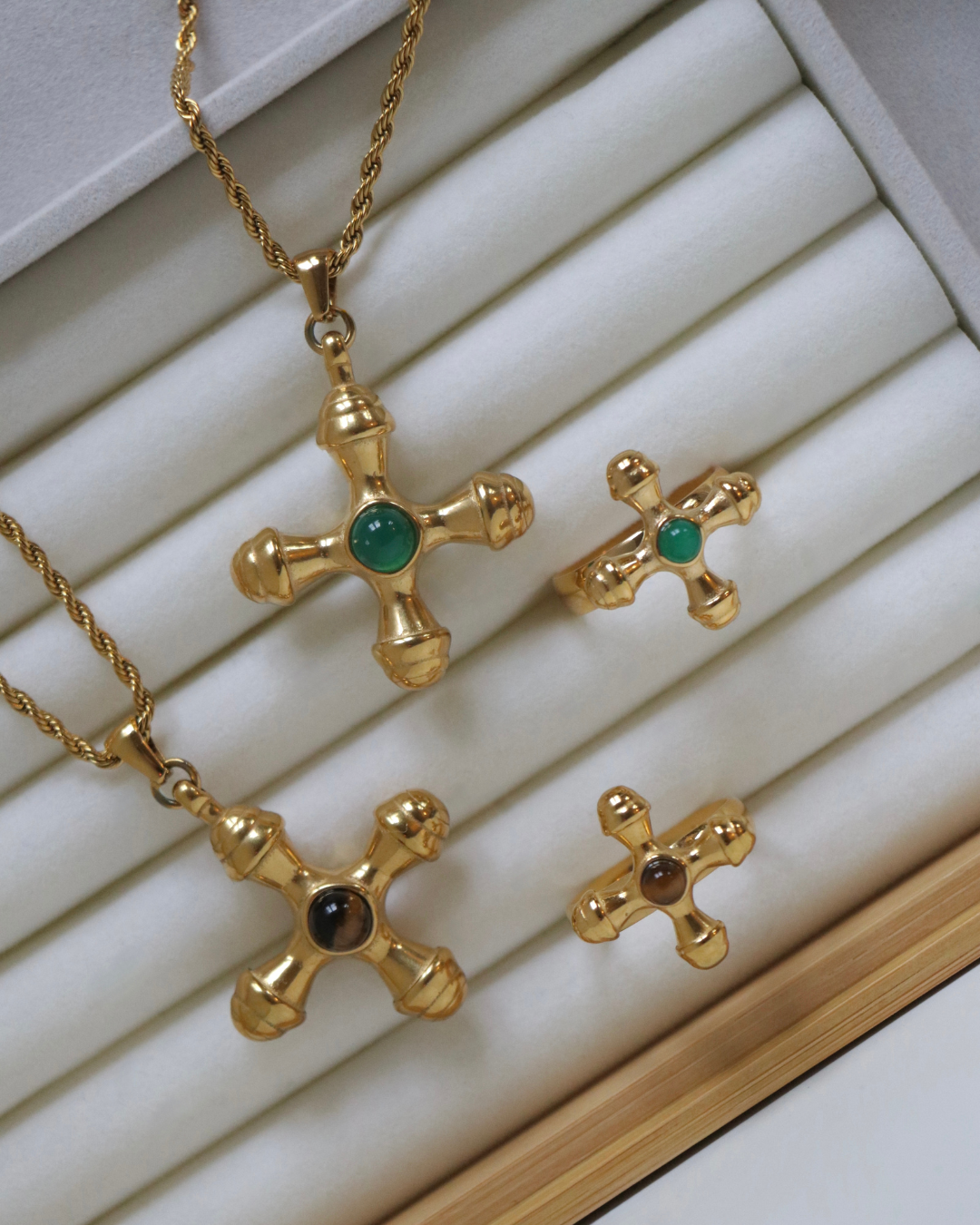 The Octavia Statement Necklace