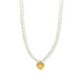 The Priscilla Pearl Heart Necklace