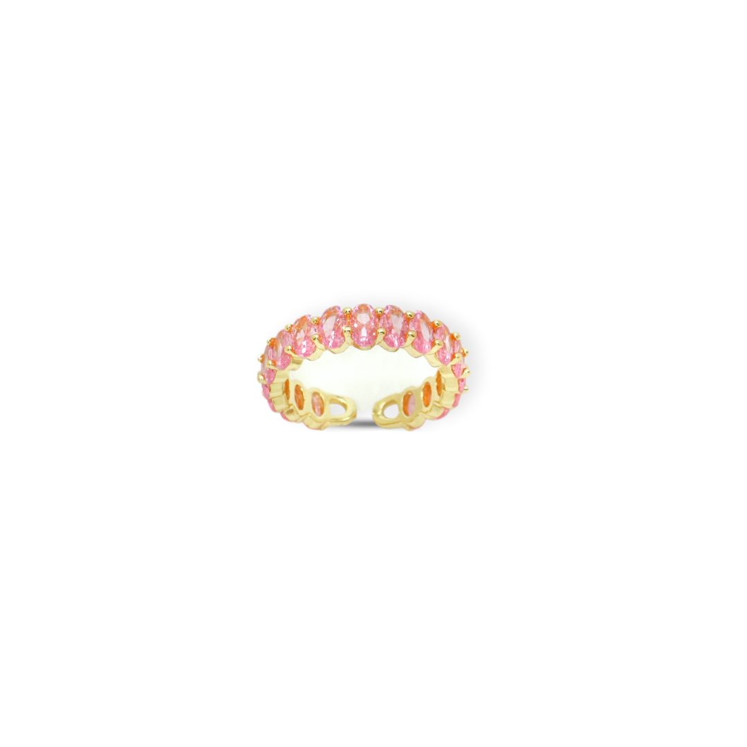 The Quinn Oval Stone Ring