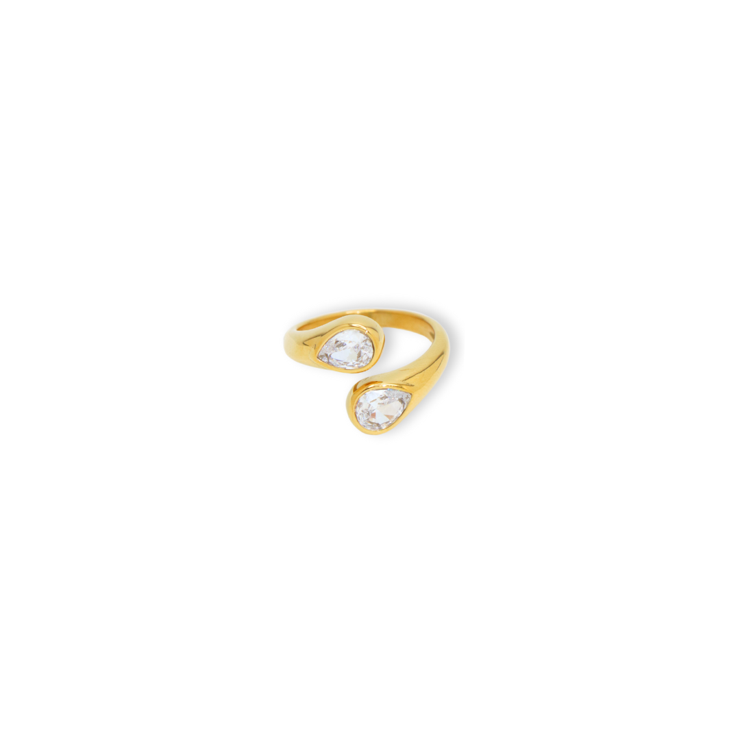 The Riley Pear Stone Ring – Danielle Jonas