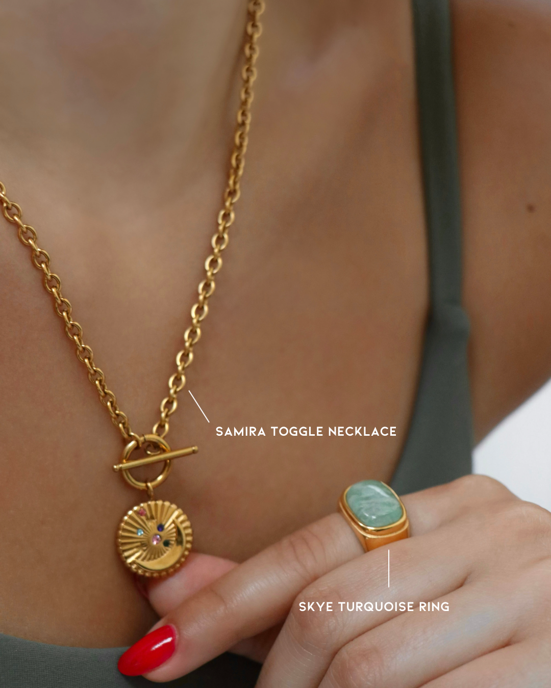 The Samira Toggle Necklace