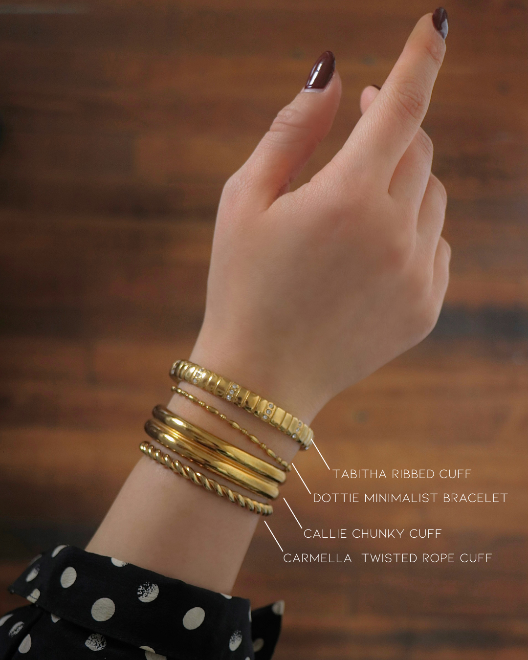 The Tabitha Ribbed Cuff