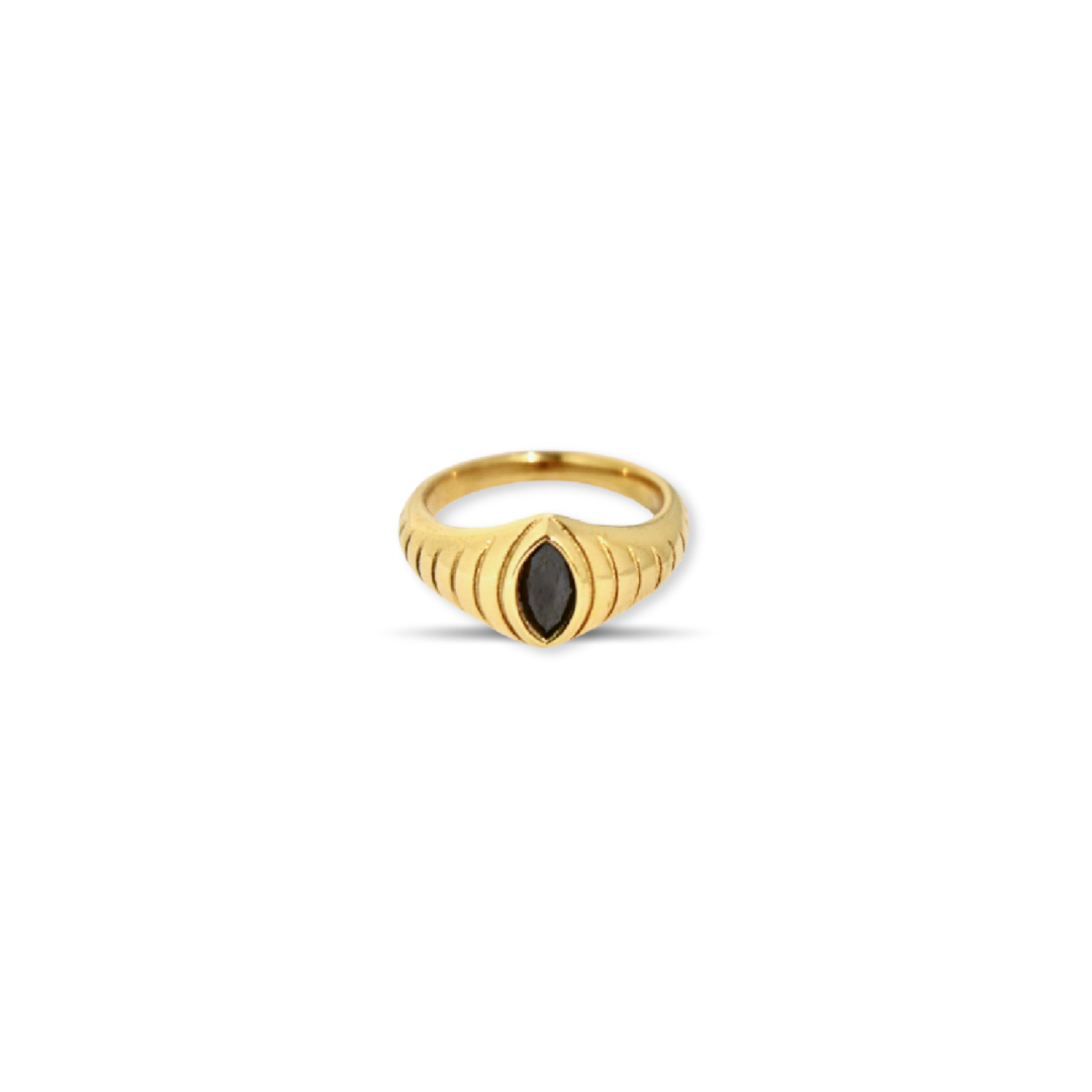 The Mirabel Onyx Ring