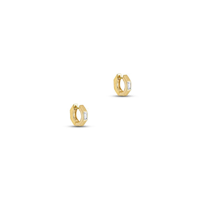 Minimalist Baguette Hoops
