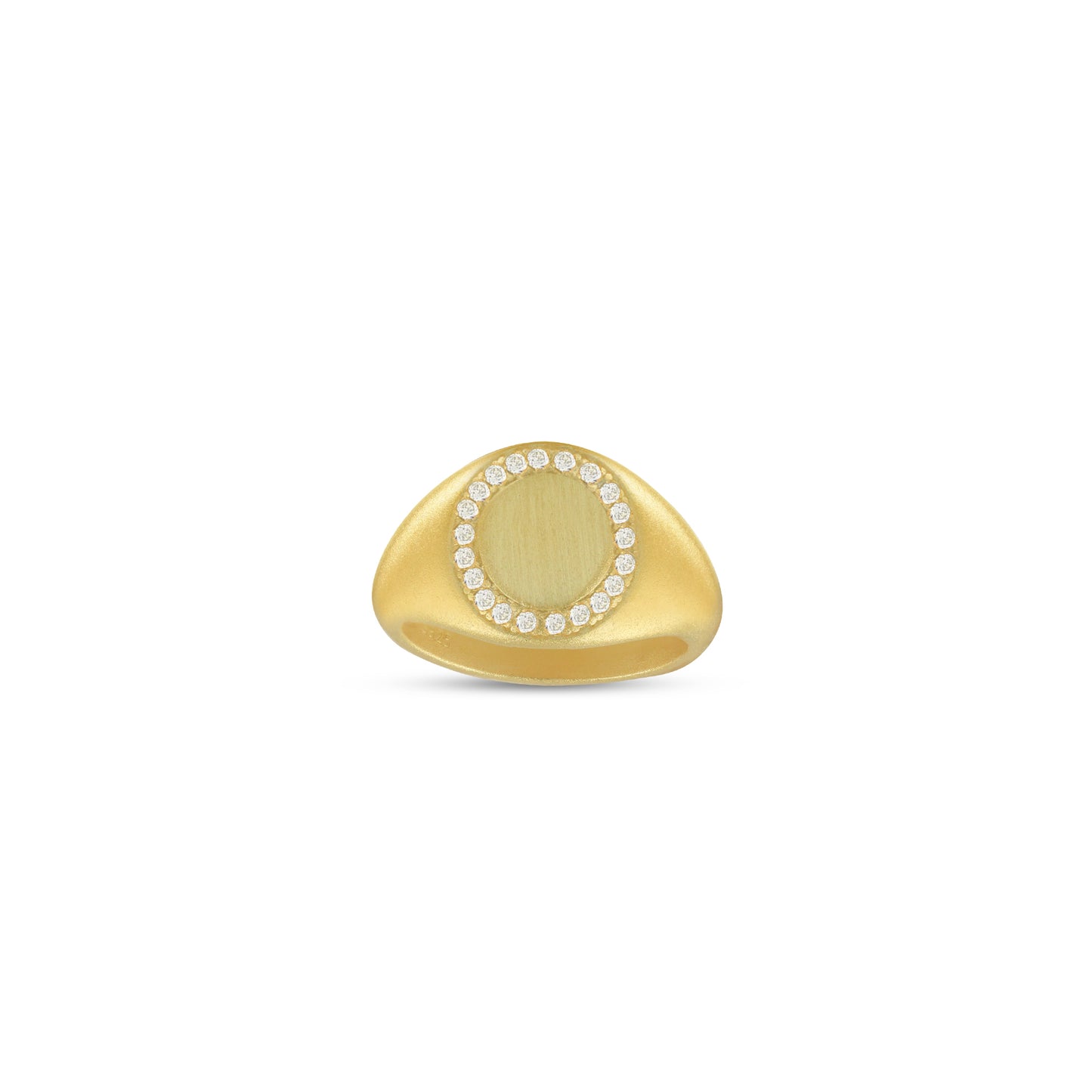 The Dawn Stone Signet Ring