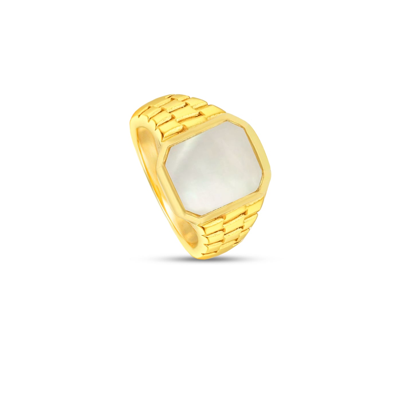 The Billie Square Signet Ring