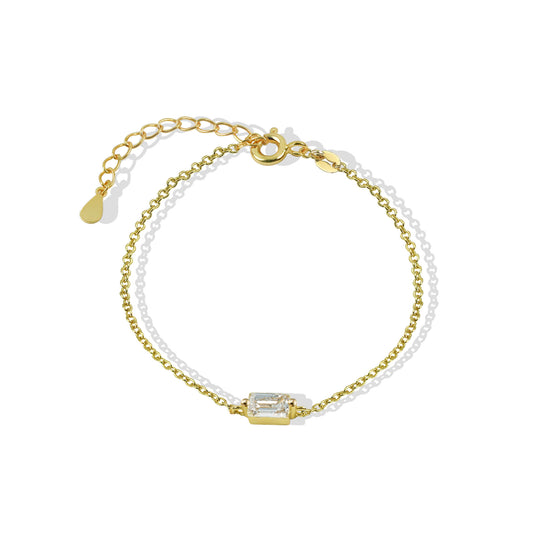 The Baguette Stone Bracelet