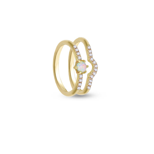 The Novel Stacking Rings