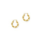 The Croissant Twist Hoops
