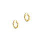 The Croissant Twist Hoops