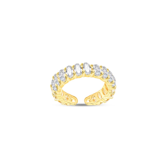 The Quinn Oval Stone Ring