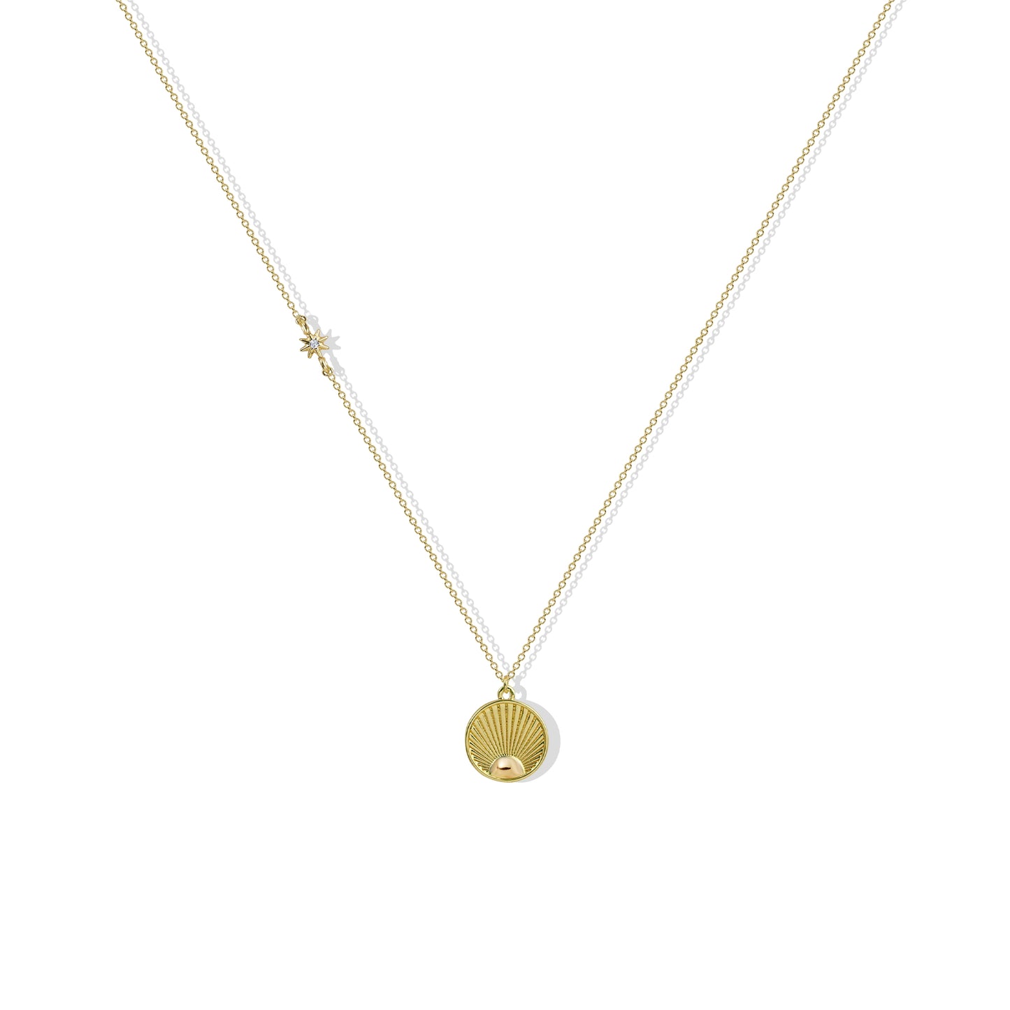 The Sunburst Pendant Necklace