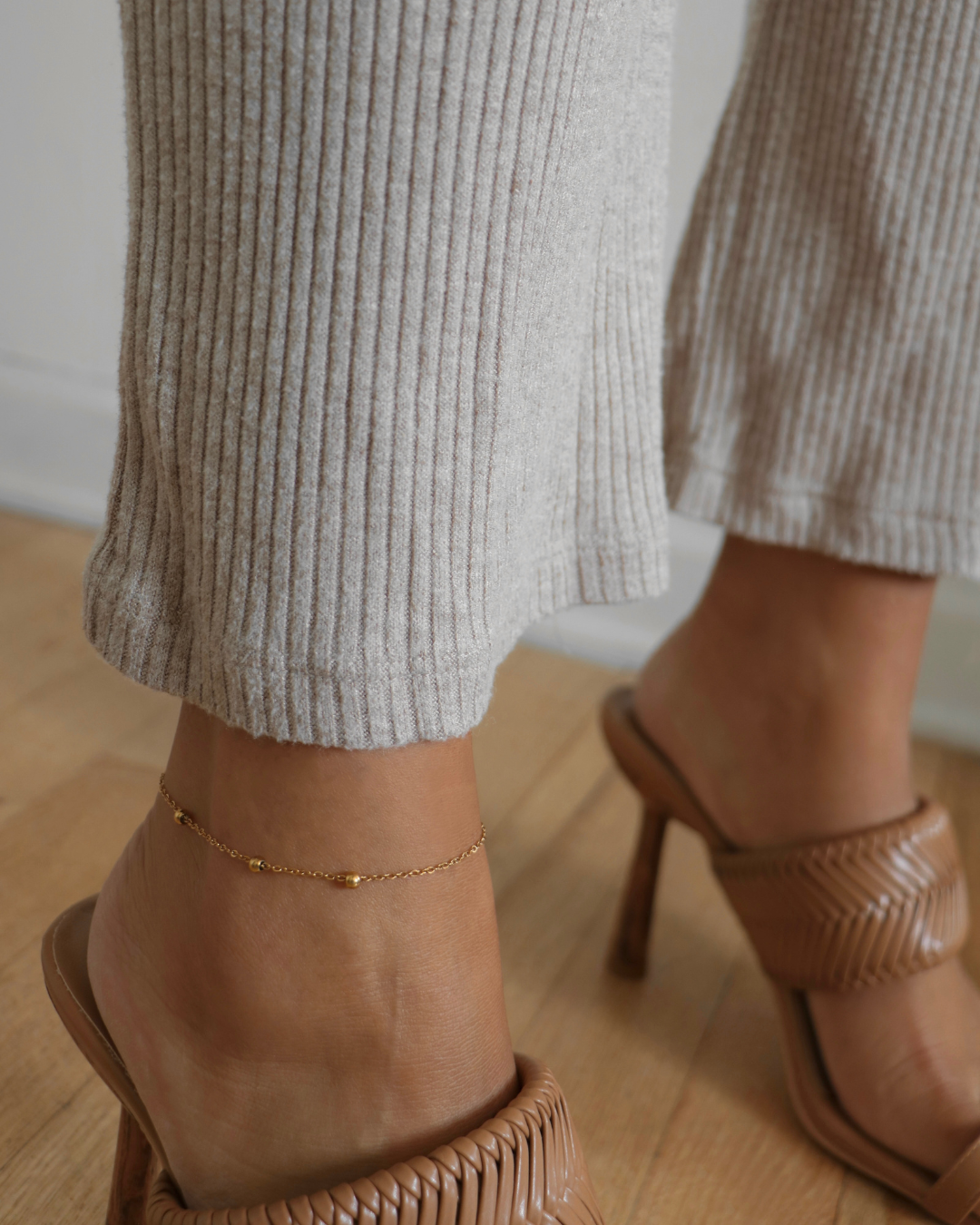 The Magnolia Chain Anklet
